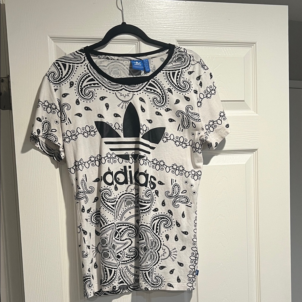 Adidas Monochrome Paisley Tee